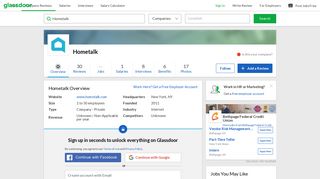 
                            8. Working at Hometalk | Glassdoor