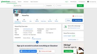 
                            11. Working at HouseTrip | Glassdoor