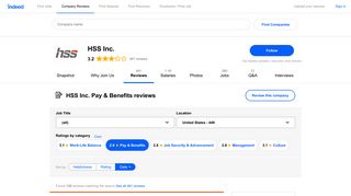 
                            7. Working at HSS Inc.: 117 Reviews about Pay & Benefits | Indeed.com