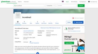 
                            11. Working at Incredimail | Glassdoor.co.uk