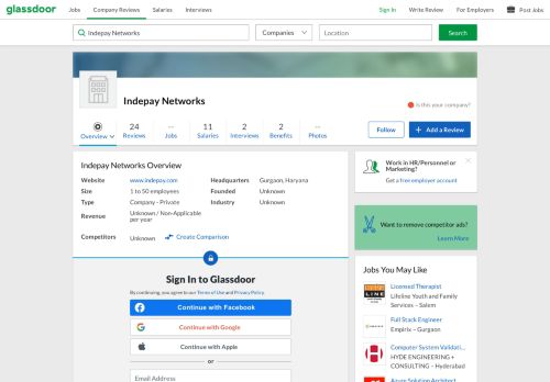 
                            12. Working at Indepay Networks | Glassdoor.co.in