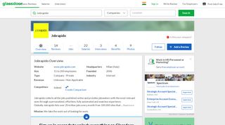 
                            6. Working at Jobrapido | Glassdoor.co.in