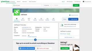 
                            5. Working at JobTeaser | Glassdoor