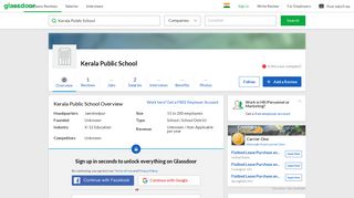 
                            10. Working at Kerala Public School | Glassdoor.co.in