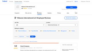 
                            9. Working at Kibsons International LLC: Employee Reviews | Indeed.ae