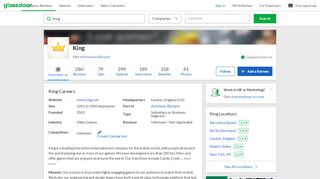 
                            11. Working at King | Glassdoor