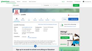 
                            10. Working at Lavalife | Glassdoor