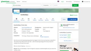 
                            12. Working at loveholidays | Glassdoor.co.uk