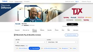 
                            7. Working at Marshalls: 1,546 Reviews about Pay & Benefits | Indeed.com