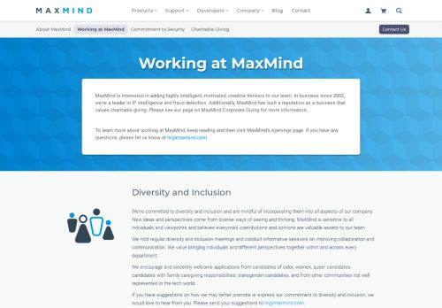 
                            12. Working at MaxMind | MaxMind