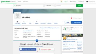 
                            12. Working at MicroHost | Glassdoor.co.in