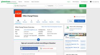 
                            4. Working at Mike Chang Fitness | Glassdoor