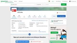 
                            7. Working at MTS India | Glassdoor.co.in