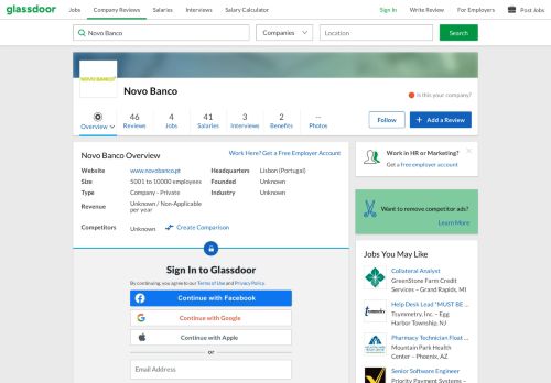 
                            11. Working at Novo Banco | Glassdoor