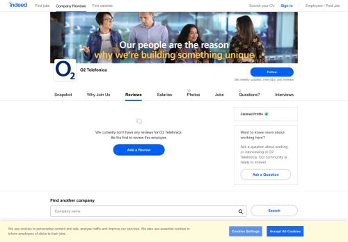 
                            11. Working at O2 Telefonica: Employee Reviews | Indeed.com