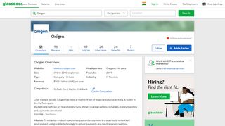 
                            6. Working at Oxigen | Glassdoor.co.in