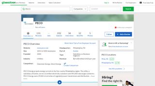 
                            10. Working at PECO | Glassdoor