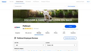 
                            10. Working at PetSmart: 433 Reviews | Indeed.com