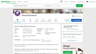 
                            7. Working at Phorest Salon Software | Glassdoor.ie