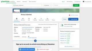 
                            9. Working at Photos Unlimited | Glassdoor