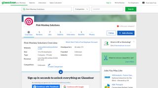 
                            12. Working at Pink Monkey Solutions | Glassdoor