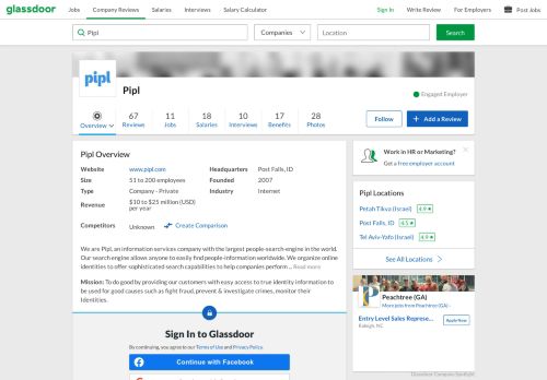 
                            11. Working at Pipl | Glassdoor