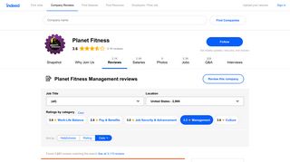 
                            11. Working at Planet Fitness: 1,155 Reviews about Management | Indeed ...