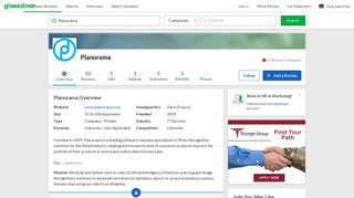 
                            7. Working at Planorama | Glassdoor