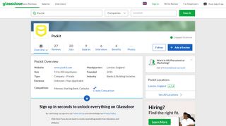 
                            13. Working at Pockit | Glassdoor.co.uk