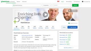 
                            8. Working at PointClickCare | Glassdoor.ca