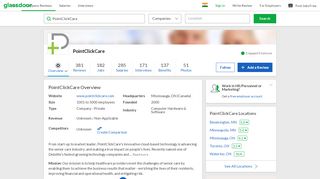 
                            13. Working at PointClickCare | Glassdoor.co.in