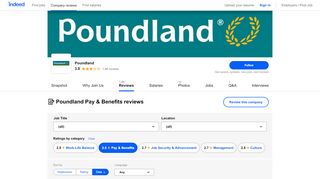 
                            10. Working at Poundland: 153 Reviews about Pay & Benefits | Indeed ...