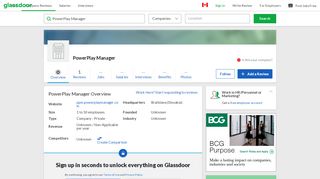 
                            11. Working at PowerPlay Manager | Glassdoor.ca