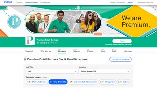 
                            11. Working at Premium Retail Services: 175 Reviews about Pay ... - Indeed