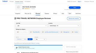 
                            8. Working at PRO TRAVEL NETWORK: Employee Reviews | Indeed ...