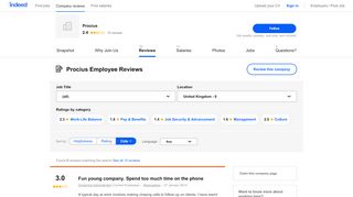 
                            12. Working at Procius: Employee Reviews | Indeed.co.uk