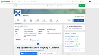 
                            13. Working at Proximus | Glassdoor