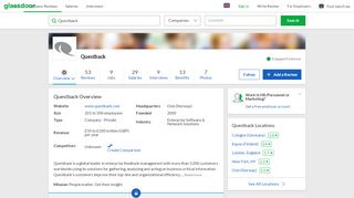
                            12. Working at Questback | Glassdoor.co.uk