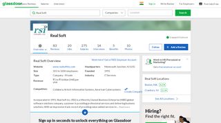 
                            12. Working at Real Soft | Glassdoor.co.in