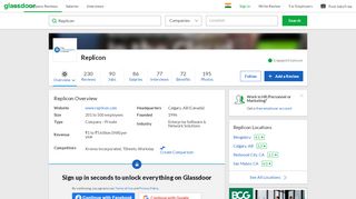Working at Replicon | Glassdoor.co.in