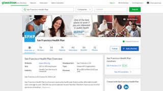 
                            8. Working at San Francisco Health Plan | Glassdoor