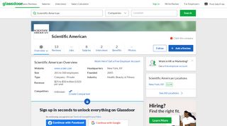 
                            7. Working at Scientific American | Glassdoor