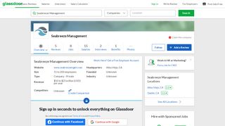 
                            12. Working at Seabreeze Management | Glassdoor
