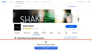 
                            8. Working at Shake Shack: 130 Reviews about Pay & Benefits ...