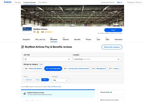 
                            13. Working at SkyWest Airlines: 242 Reviews about Pay & Benefits ...