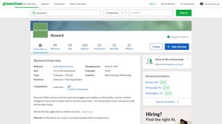 
                            4. Working at Skyword | Glassdoor