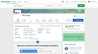 
                            10. Working at SPI Cinemas | Glassdoor.co.in