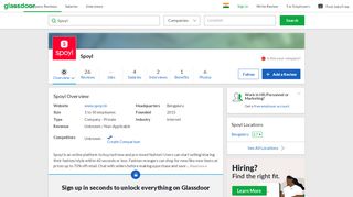
                            8. Working at Spoyl | Glassdoor.co.in