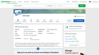 
                            9. Working at STA Travel | Glassdoor