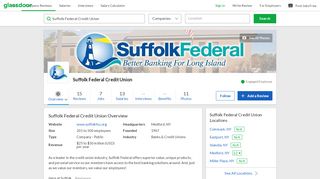 
                            10. Working at Suffolk Federal Credit Union | Glassdoor